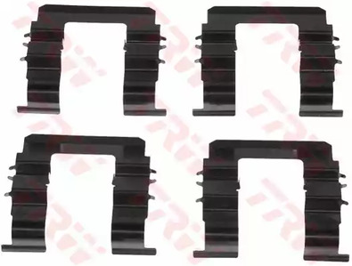 Комплектующие колодки дискового тормоза TRW PFK511