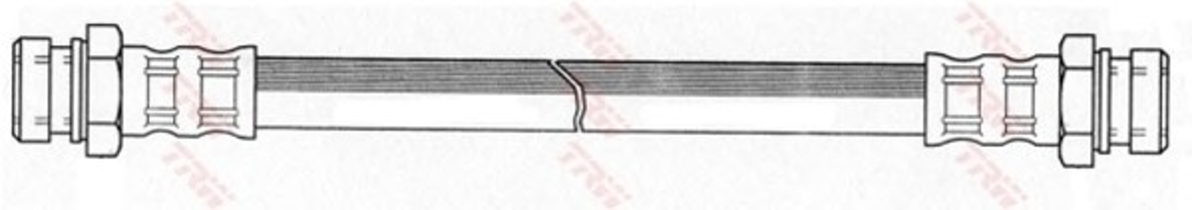 Шланг тормозной TRW PHA400