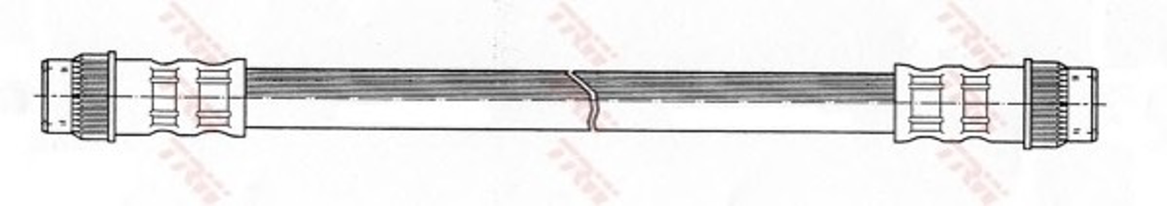 Шланг тормозной TRW PHA429