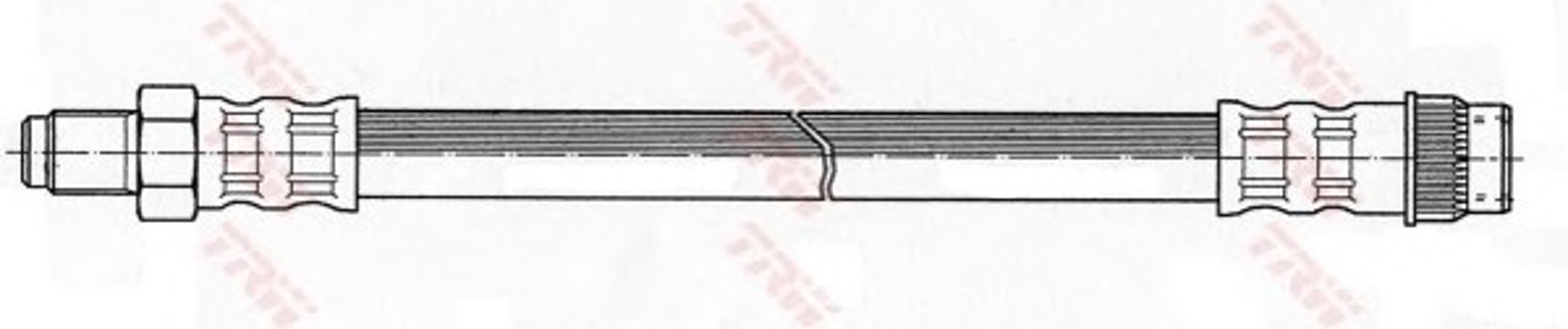 Шланг тормозной TRW PHB407