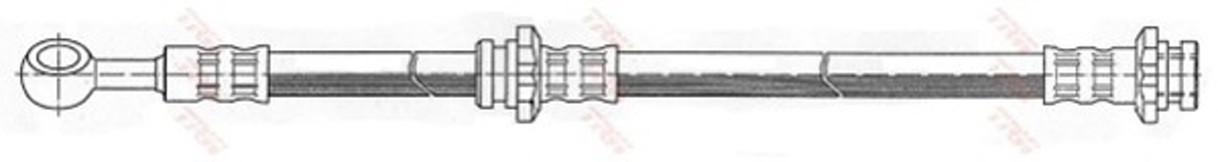 Шланг тормозной TRW PHD322