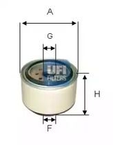 Топливный фильтр UFI 24.338.00
