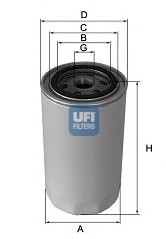 Масляный фильтр UFI 23.151.00