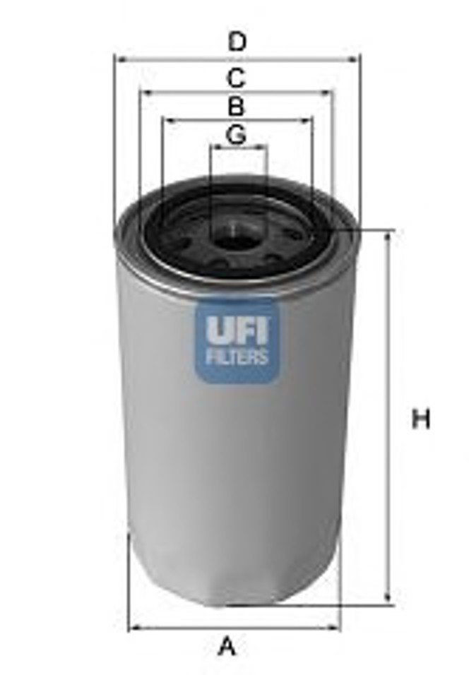 Фильтр масляный UFI 23.459.00