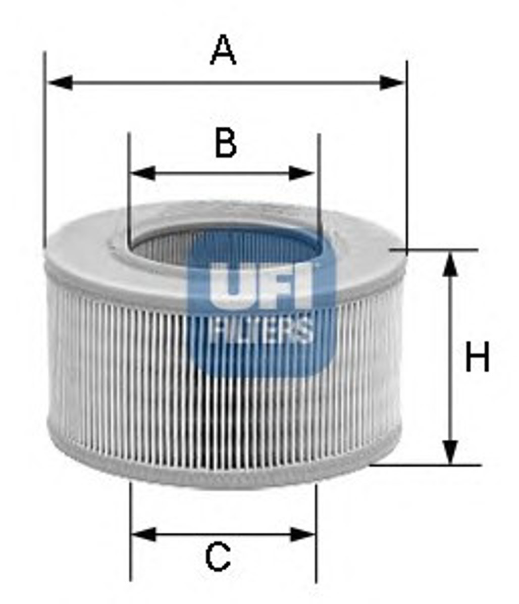 Фильтр воздушный UFI 27.485.00