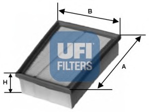 Фильтр воздушный UFI 30.144.00