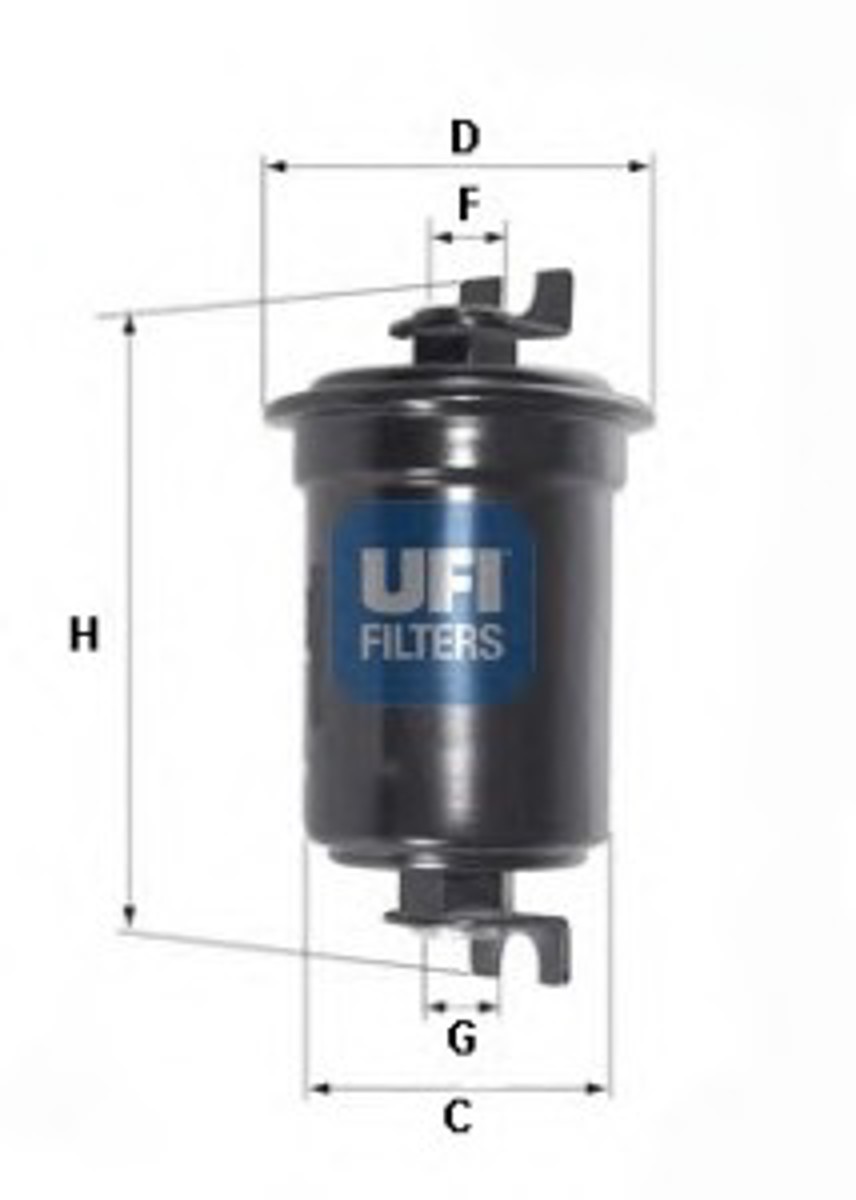 Топливный фильтр UFI 31.604.00