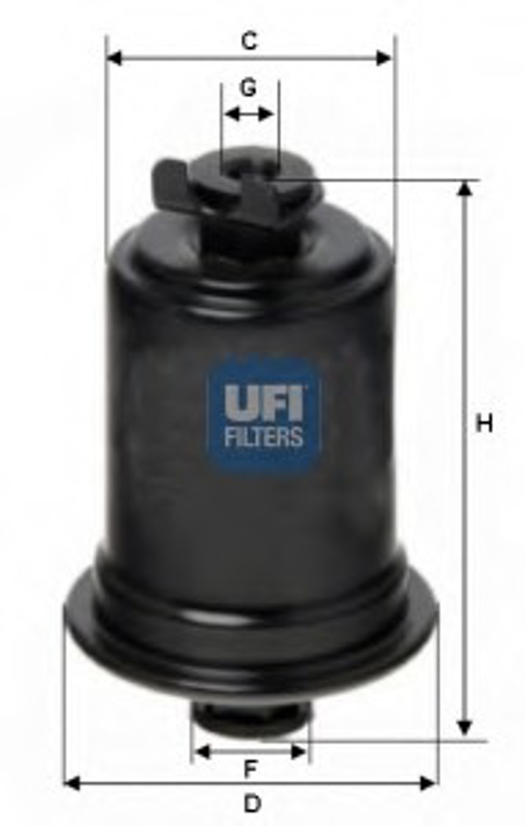 Фильтр топливный UFI 31.775.00