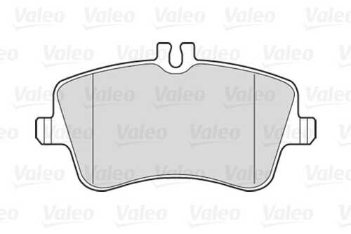 Комплект тормозных колодок дискового тормоза VALEO 301448
