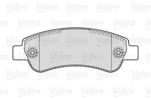 Колодки тормозные дисковые VALEO 301892