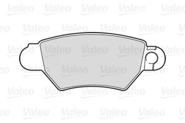 Комплект тормозных колодок дискового тормоз first VALEO 301926