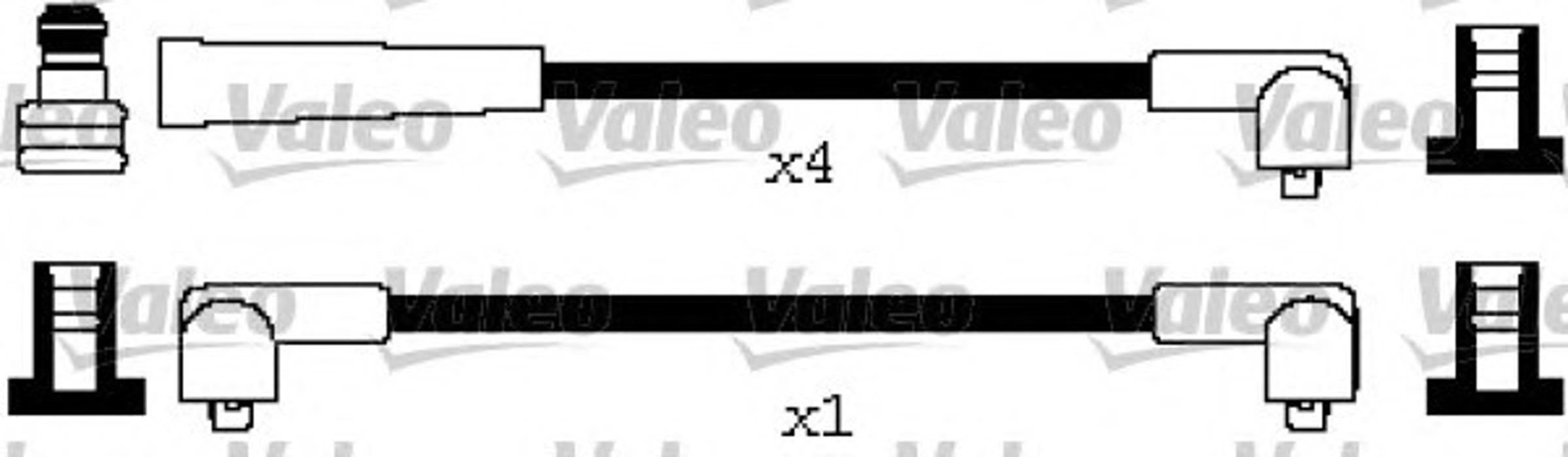 Комплект проводов зажигания VALEO 346631