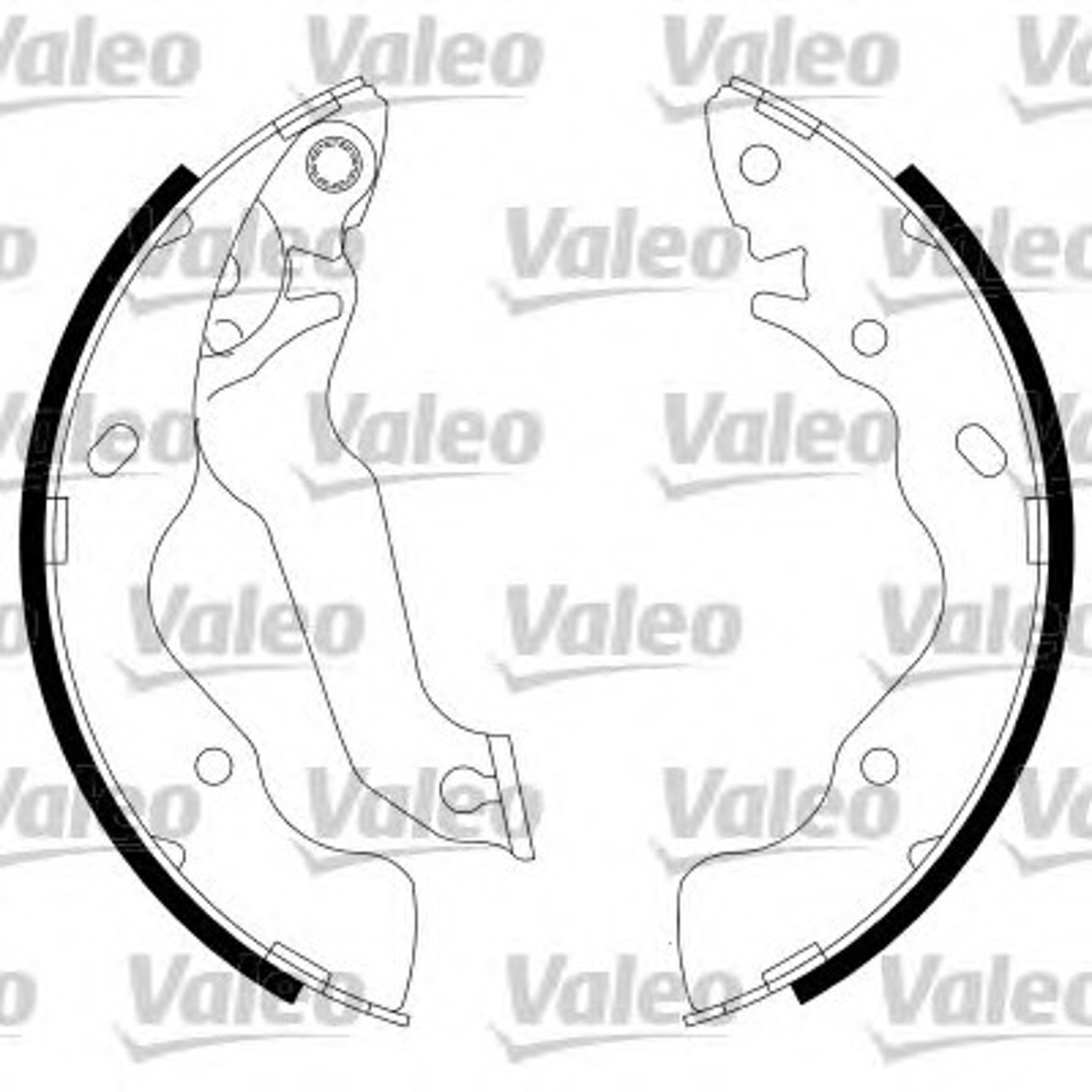 Комплект тормозных колодок VALEO 564034