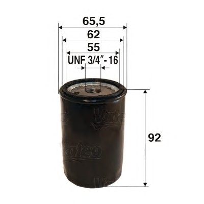 Масляный фильтр VALEO 586040