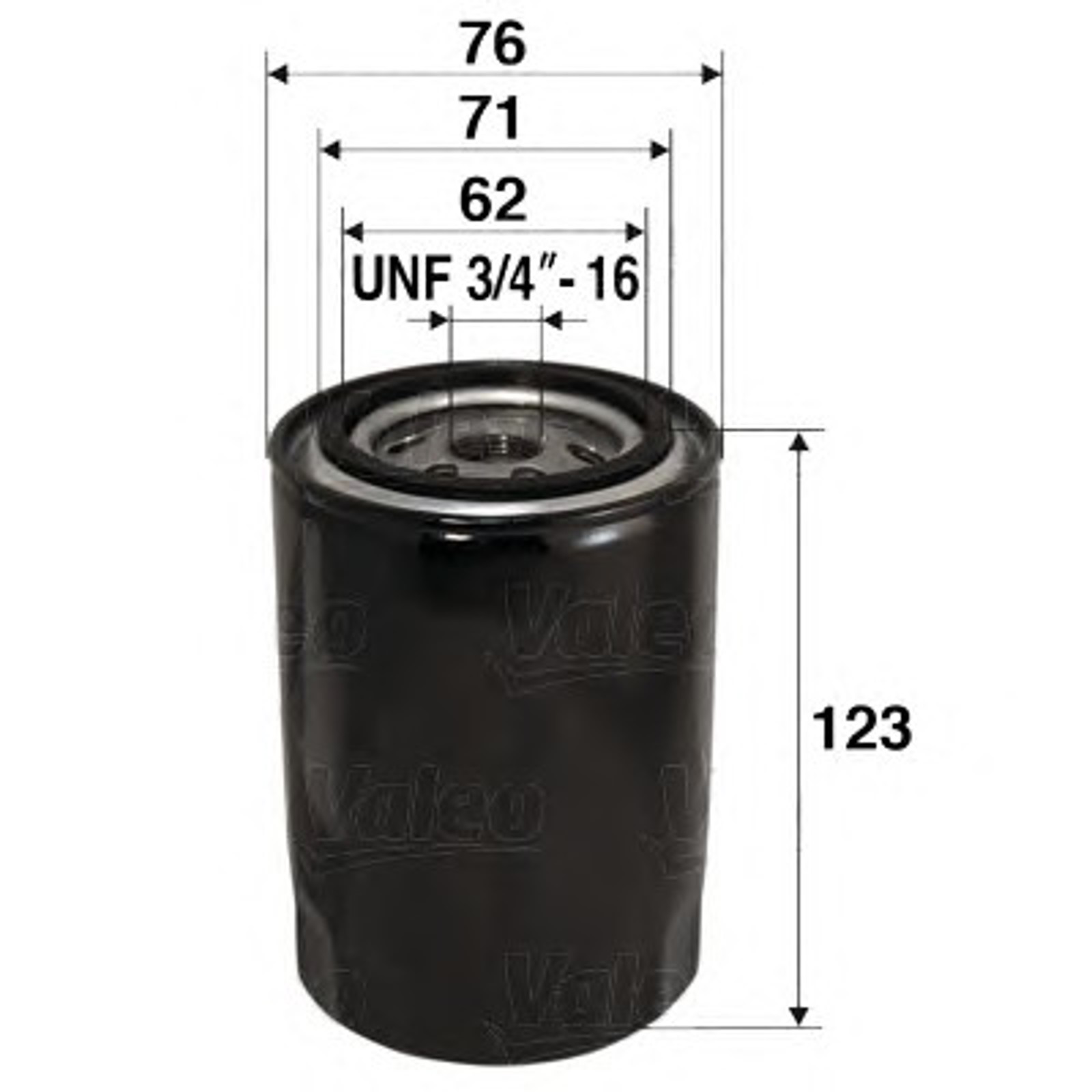 Фильтр масляный VALEO 586070