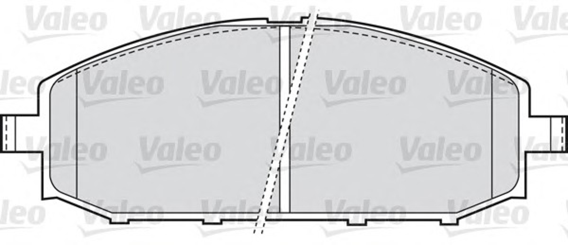 Колодки тормозные дисковые VALEO 598524