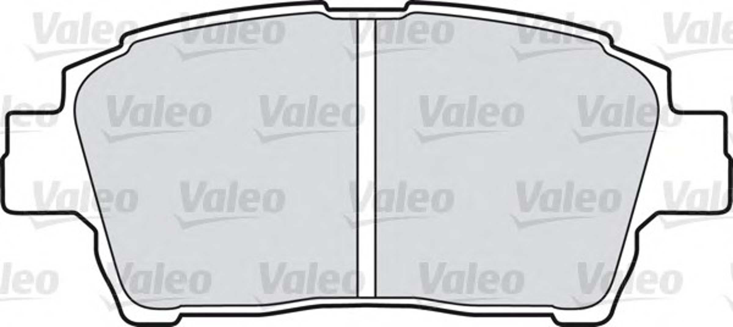 Колодки тормозные дисковые VALEO 598917