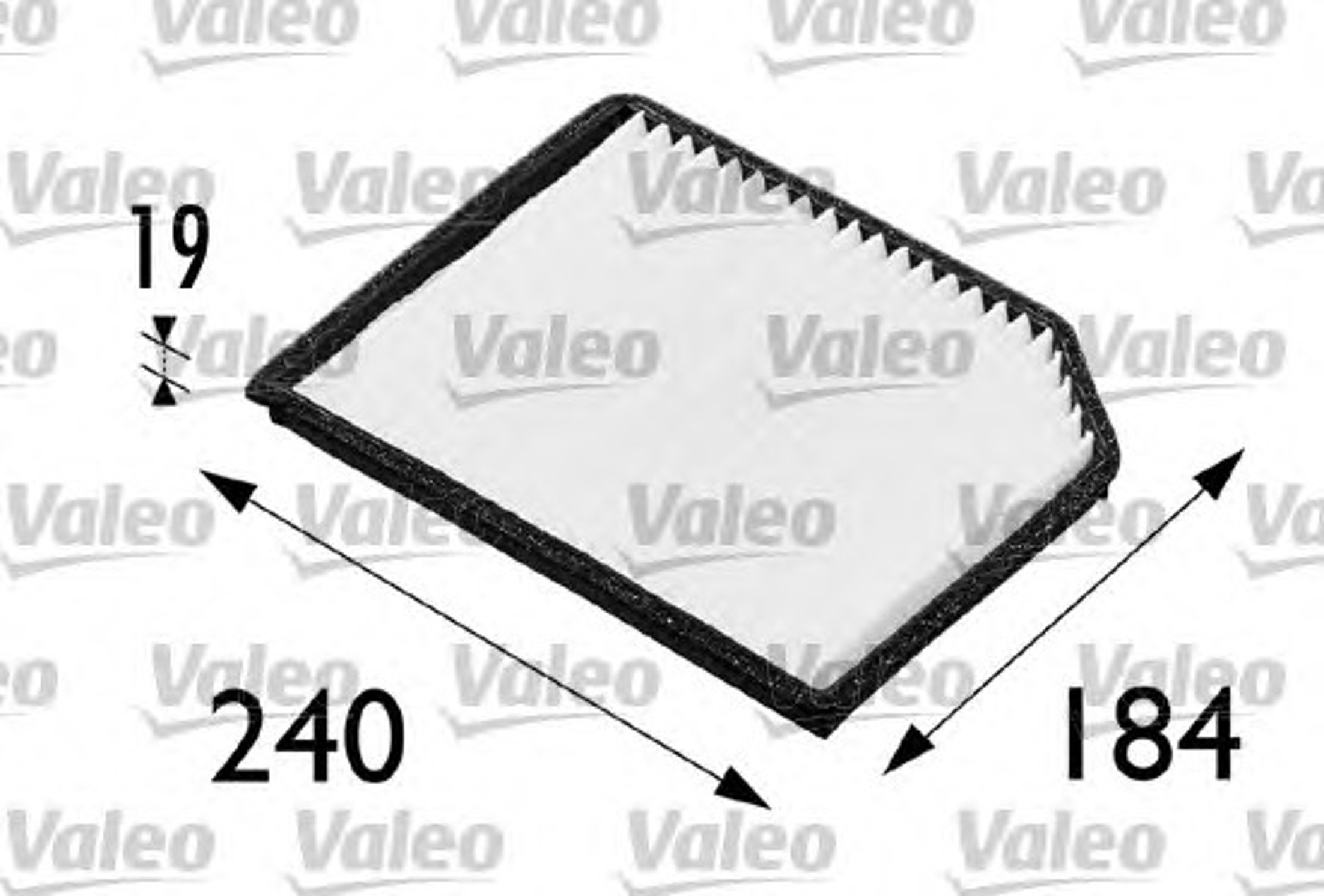 Фильтр салона VALEO 698173
