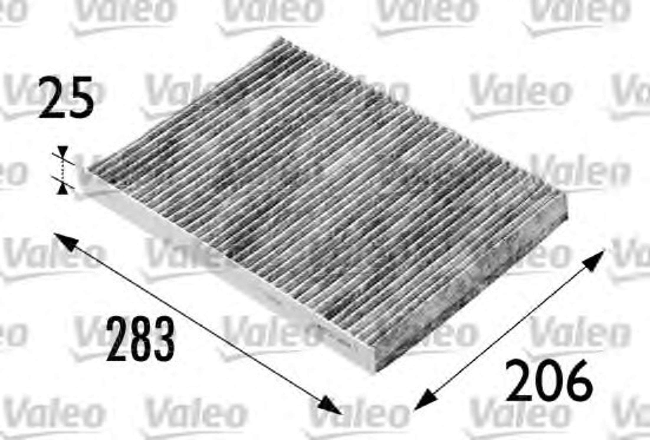 Фильтр салона VALEO 698686
