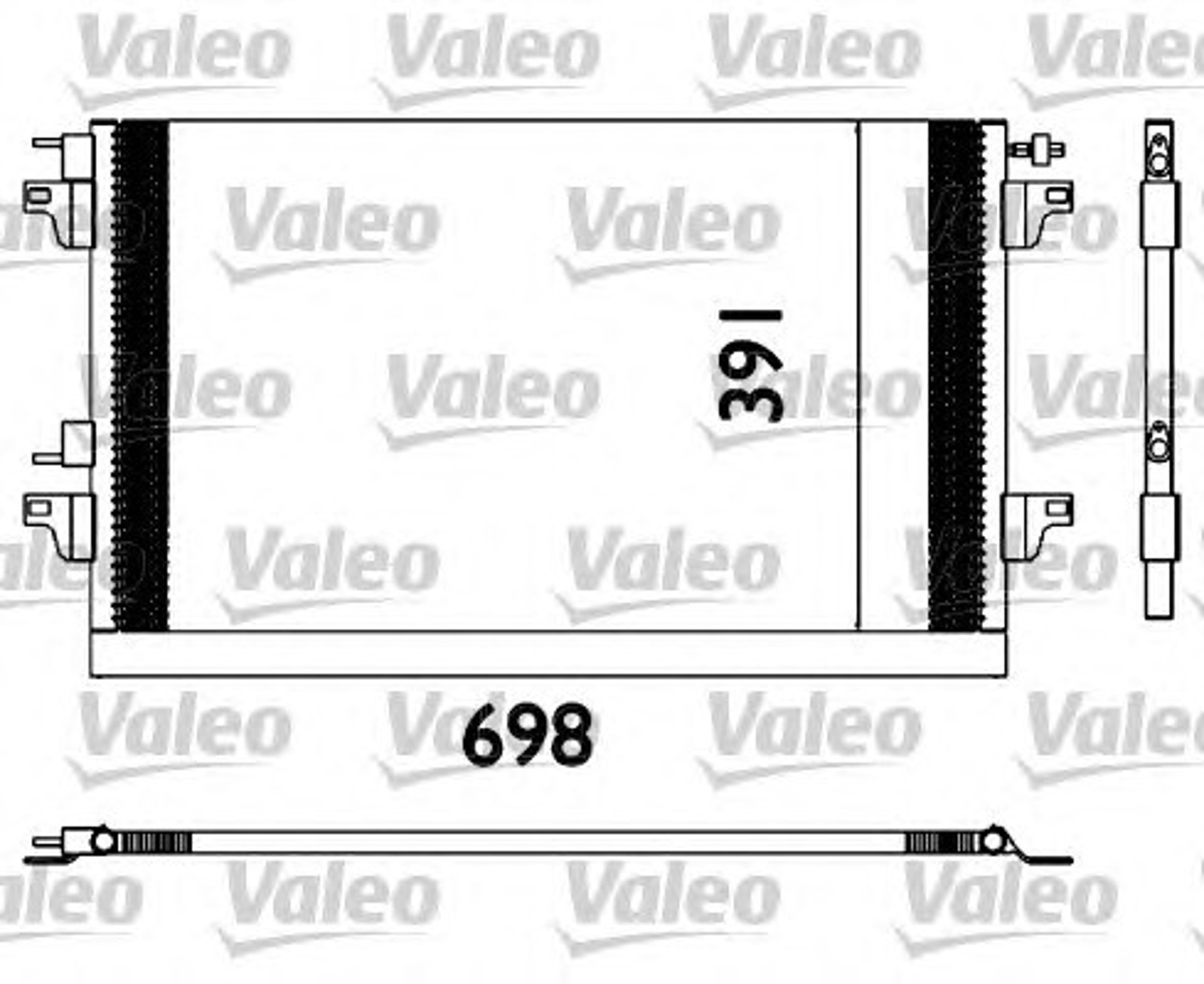 Конденсатор кондиционера VALEO 817568