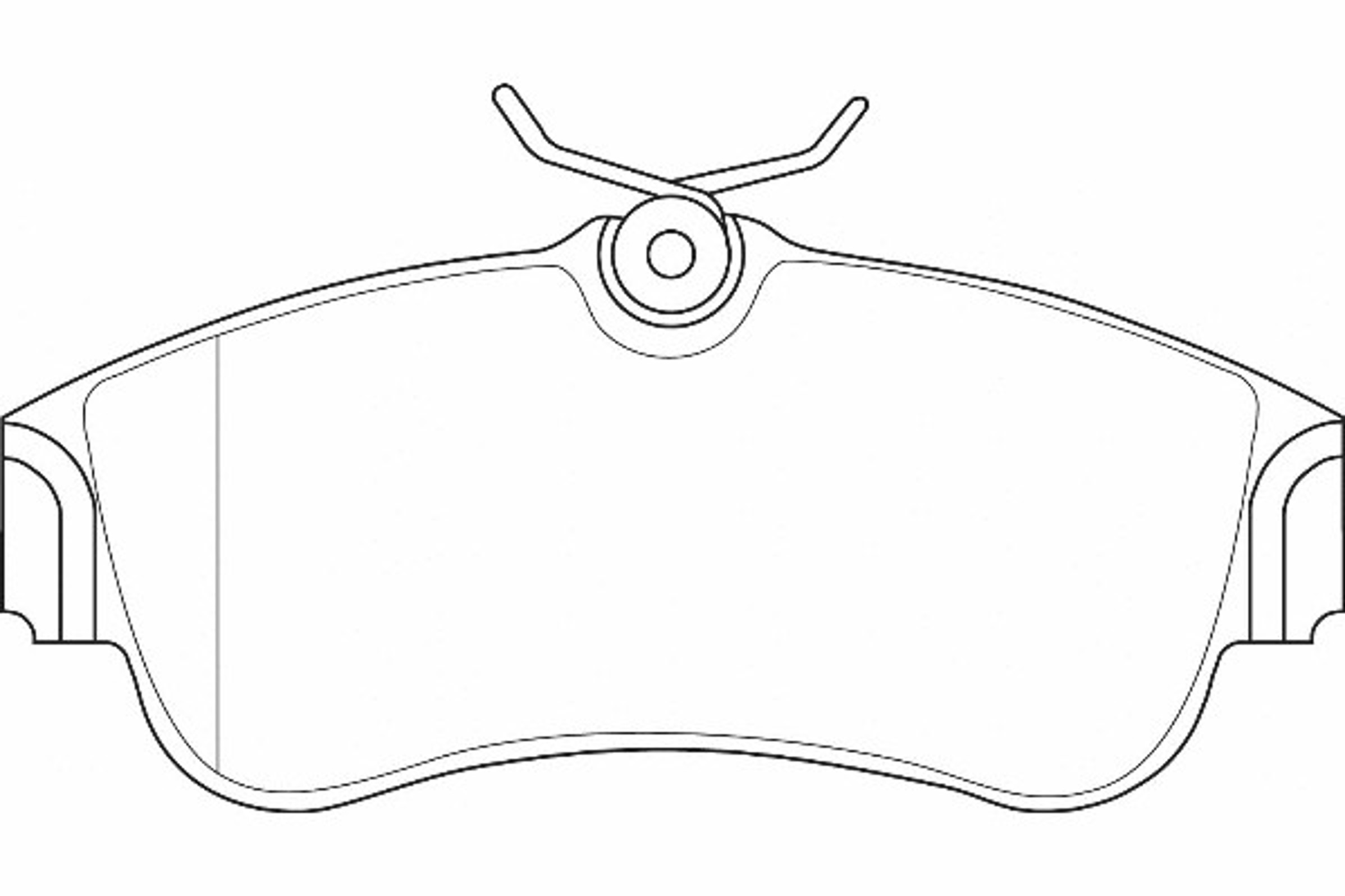 Колодки тормозные дисковые WAGNER WBP21546A