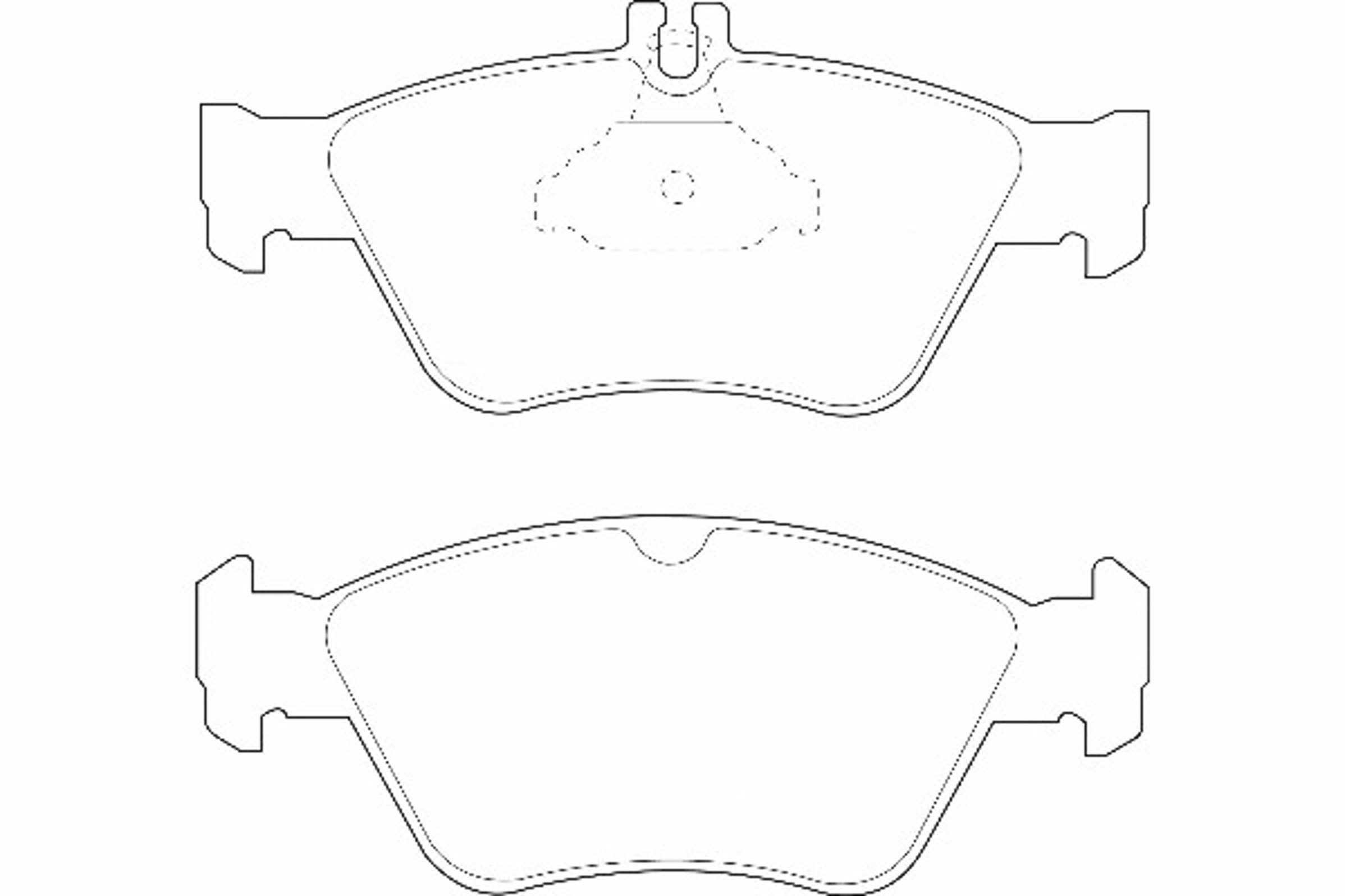 Колодки тормозные дисковые WAGNER WBP21664A