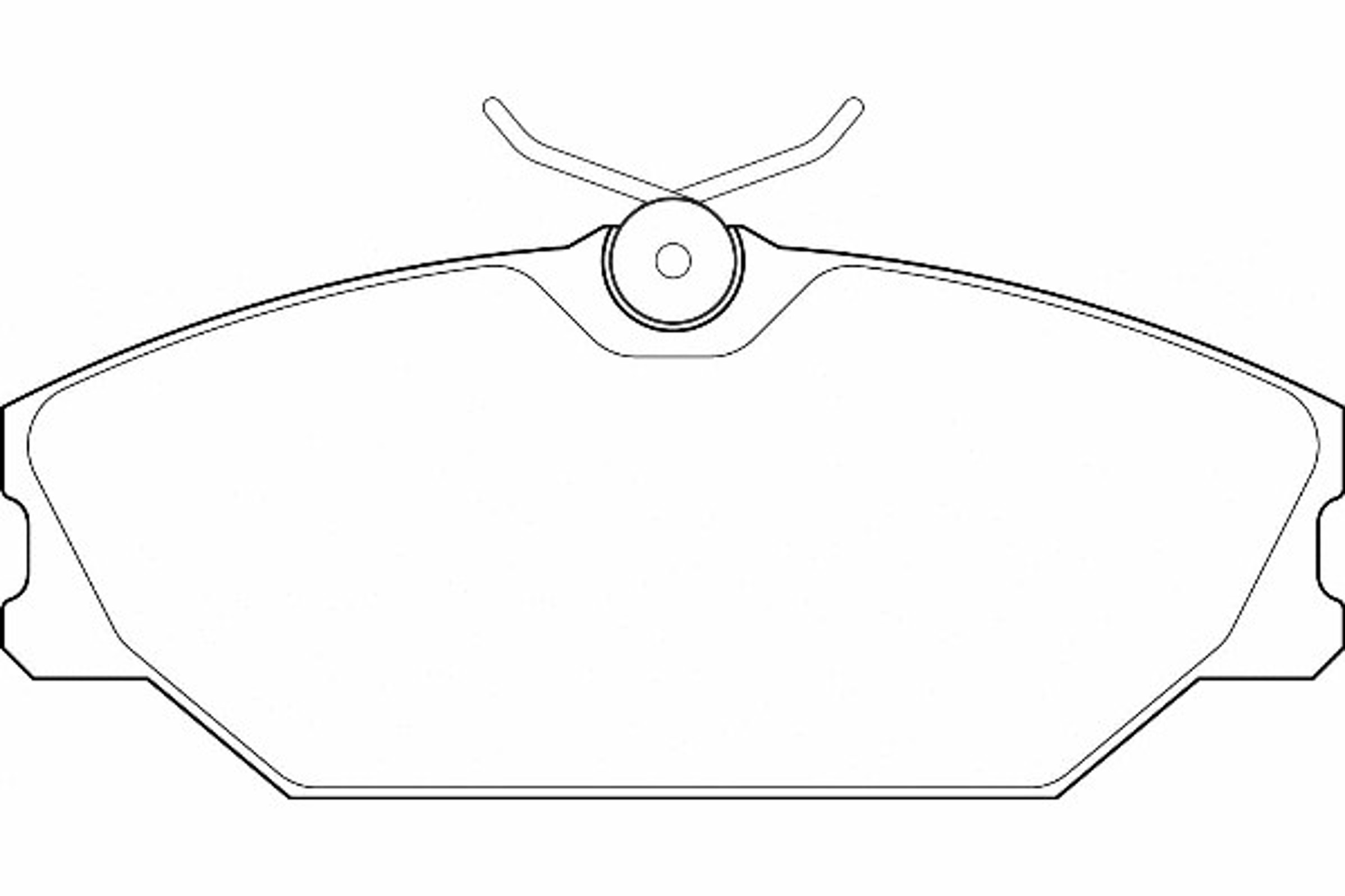 Колодки тормозные дисковые WAGNER WBP23172A