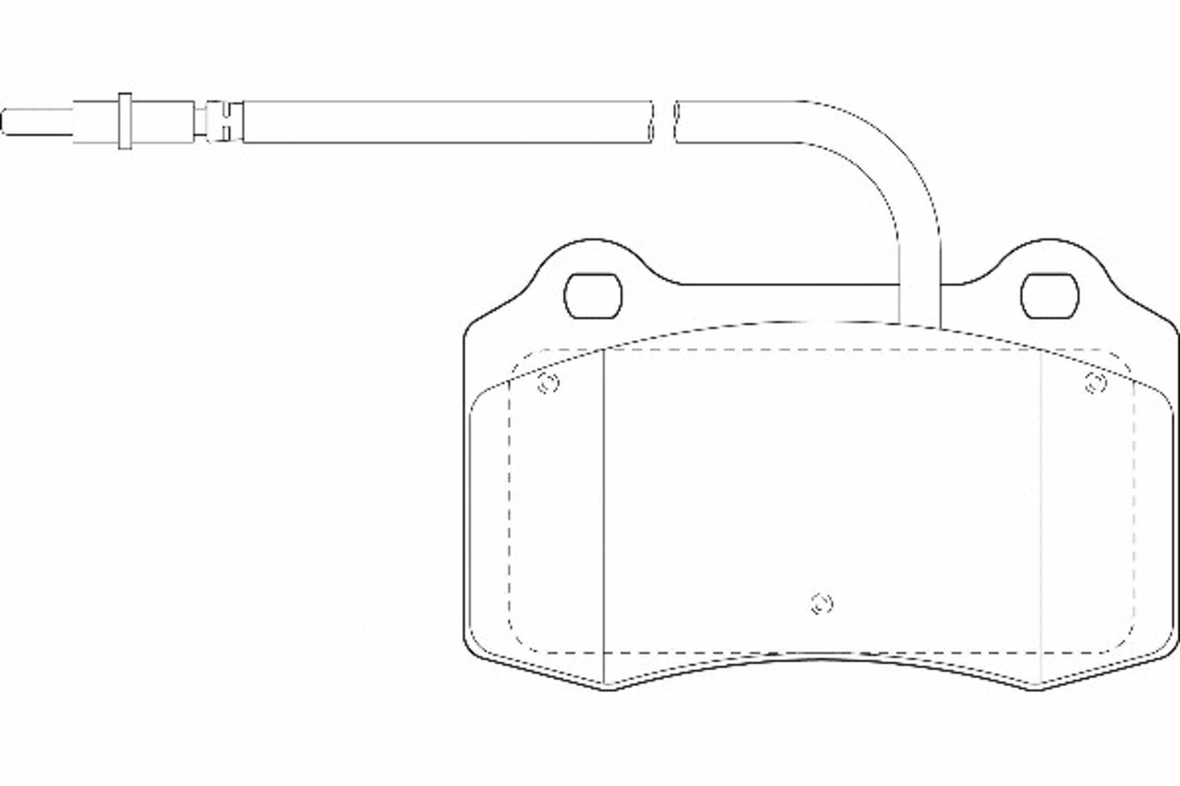 Колодки тормозные дисковые WAGNER WBP23753A