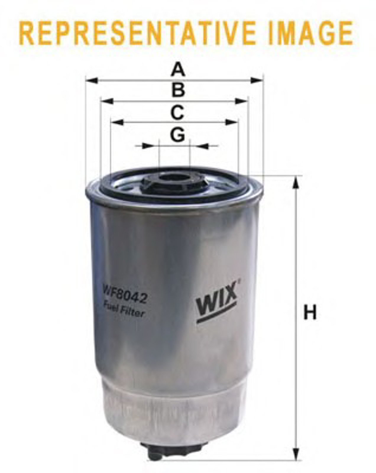 Фильтр топливный WIX WF8179