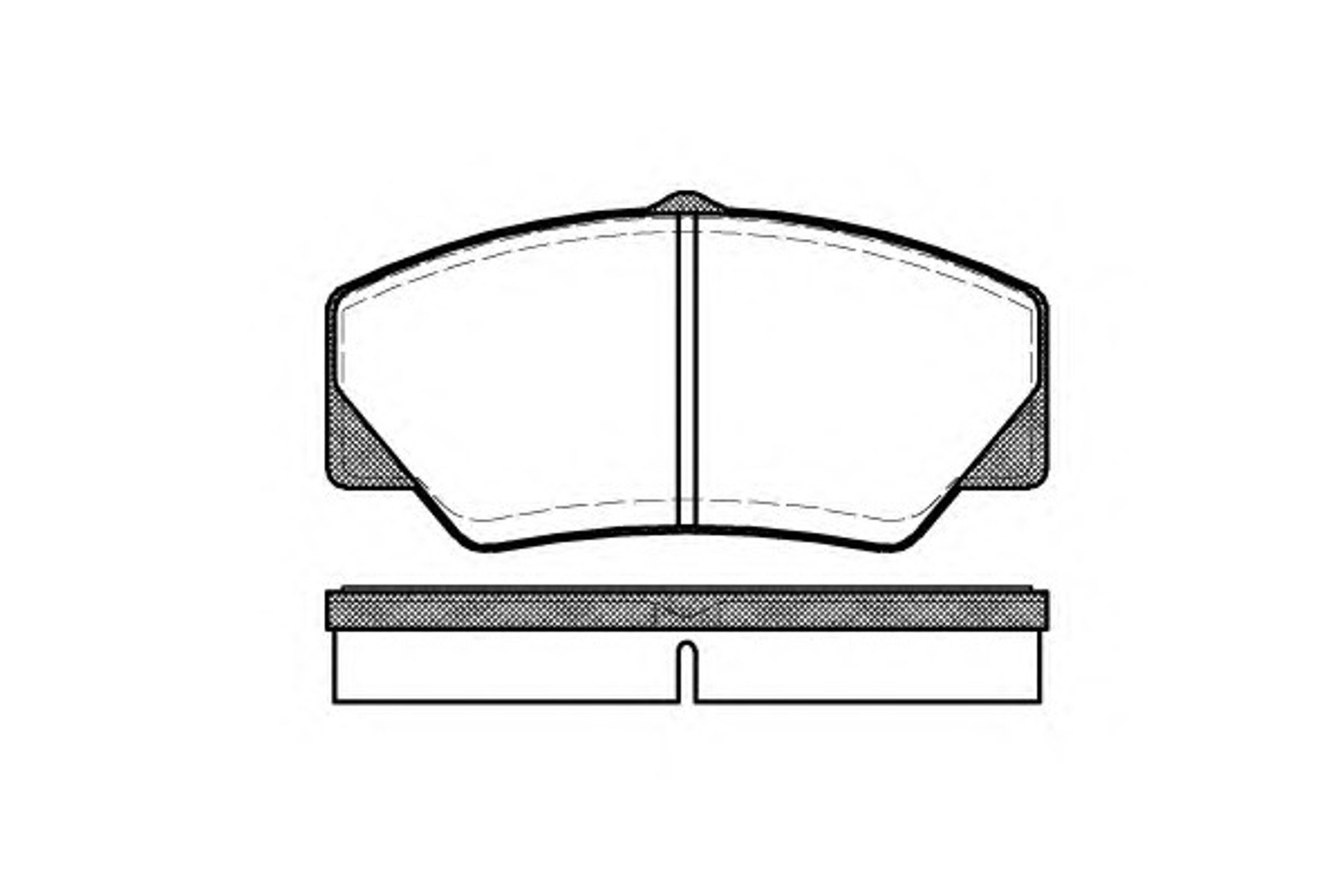 Колодки тормозные дисковые WOKING P3063.00