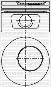 Поршень YENMAK 31-03804-000