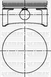 Поршень YENMAK 31-04219-000