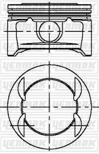 Поршень YENMAK 31-04222-000
