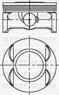 Поршень YENMAK 31-04229-000