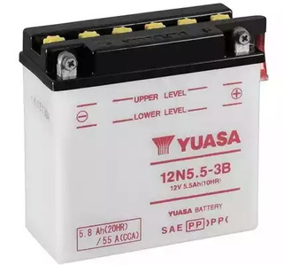 Стартерная аккумуляторная батарея 12 YUASA 12N5.5-3B