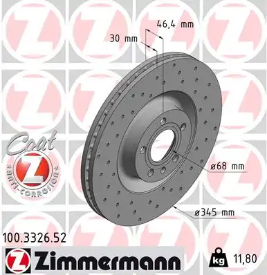 Тормозной диск sport brake disc z