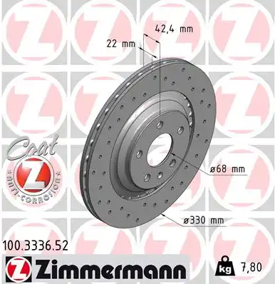 Тормозной диск sport brake disc z