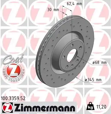 Тормозной диск sport brake disc z