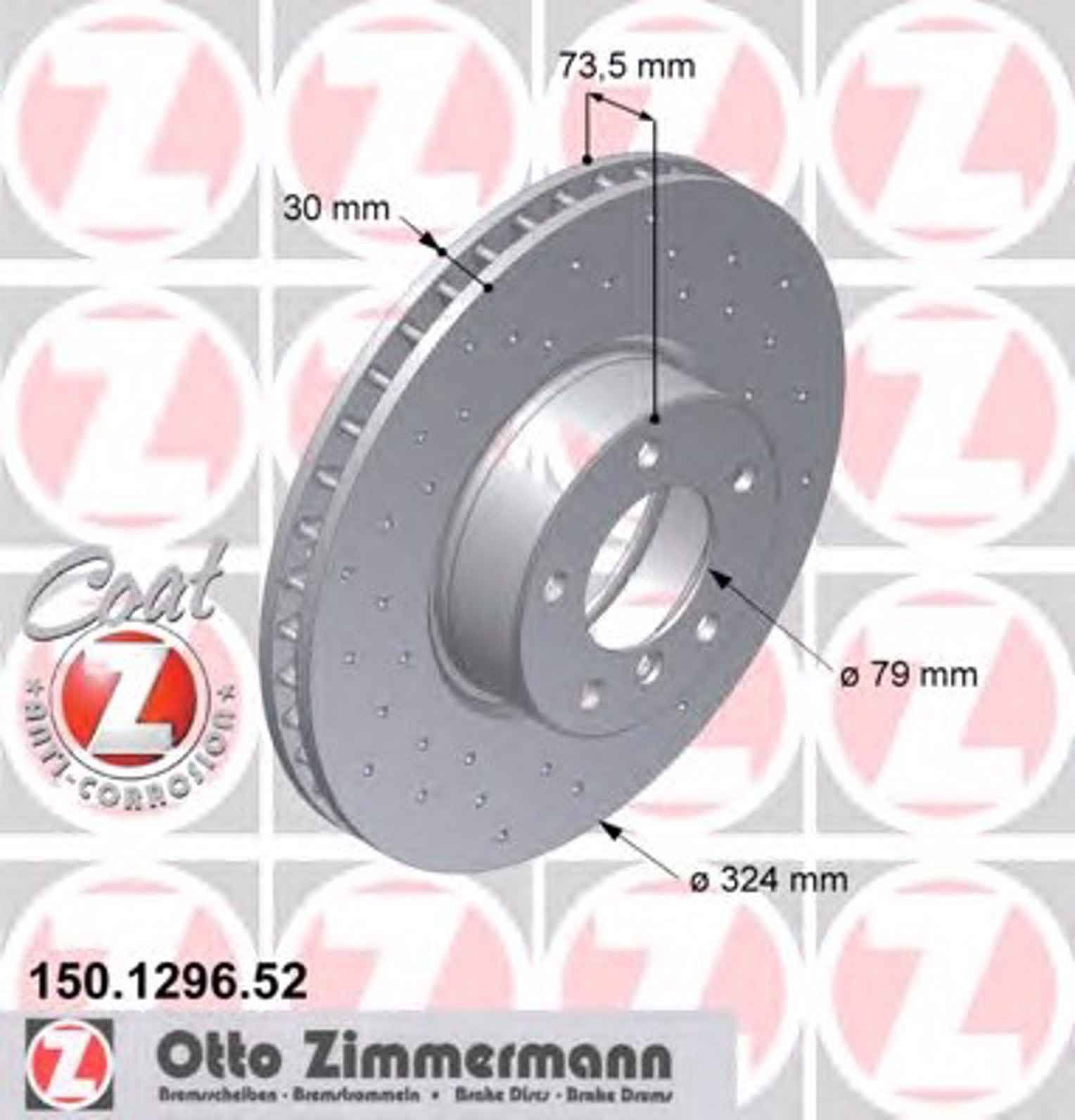 Тормозной диск sport brake disc z