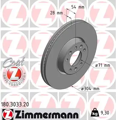 Тормозной диск coat z
