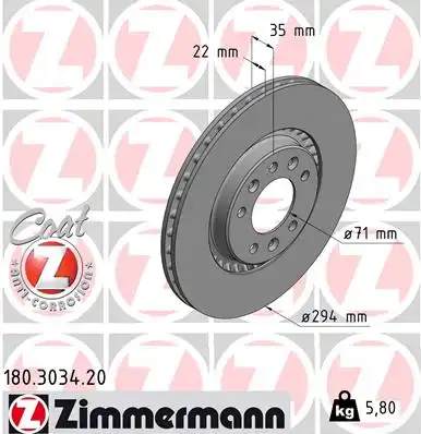 Тормозной диск coat z