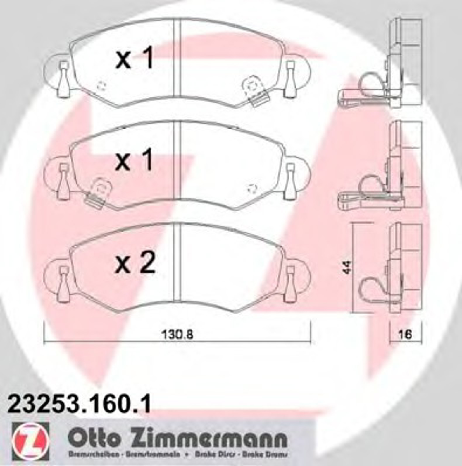 Колодки торм пер. suzuki wagon r+ 1.3i 4wd 00/opel agila 1.0i-1.2i 00