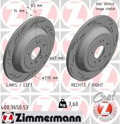 Тормозной диск black z