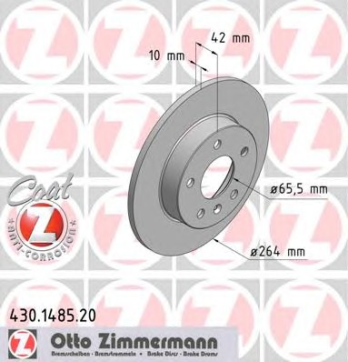 Тормозной диск coat z
