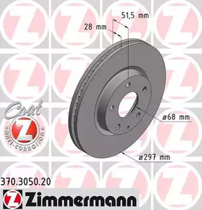 Тормозной диск coat z