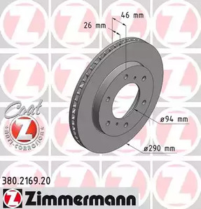 Тормозной диск coat z